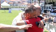 Treinador do Sporting recebido com carinho em Mirandela