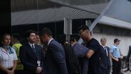 Cristiano Ronaldo no aeroporto