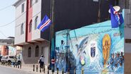 Adeptos 'vestiram' Cidade da Praia a preceito para apoiar Cabo Verde
