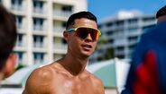 Cristiano Ronaldo na praia