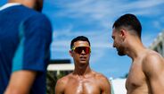 Cristiano Ronaldo com Dalot