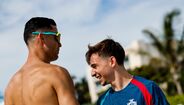 Cristiano Ronaldo com Francisco Conceição
