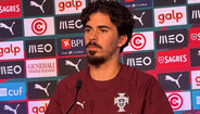 Vitinha em mais uma conferência de imprensa da Seleção Nacional