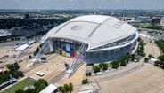 O AT&T Stadium durante o Mundial