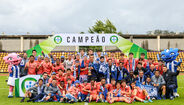 Depois de a equipa sub-19 ter sido campeã, os sub-17 e os sub-15 seguiram-lhe as pisadas