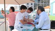 Ambiente ao rubro: as imagens da festa na Fan Zone Betano em Gaia