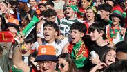 Ambiente ao rubro: as imagens da festa na Fan Zone Betano em Gaia