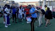 Adeptos da RD Congo fizeram a festa após empate histórico