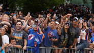 Ruas de Nova Iorque encheram para festejar o título dos NY Knicks