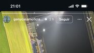 Geny a assistir ao encontro entre Black Bulls e Liga Desportiva de Sofala