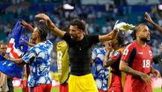 Cabo Verde festeja empate com o Uruguai