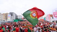 Ambiente na Fan Zone de Gaia Betano Medialivre