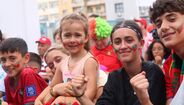 Ambiente na Fan Zone de Gaia Betano Medialivre