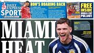 'Daily Express Sport': 'Ronaldo ruge de volta'