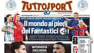 'Tuttosport': 'O mundo aos pés dos fantásticos'