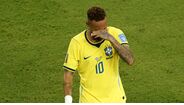 Neymar emocionado com o regresso 