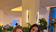 Inês Degener Tomaz e Georgina Rodríguez