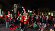 As melhores imagens da festa dos adeptos portugueses na Fan Zone Betano em Gaia
