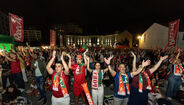 As melhores imagens da festa dos adeptos portugueses na Fan Zone Betano em Gaia