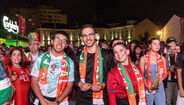 As melhores imagens da festa dos adeptos portugueses na Fan Zone Betano em Gaia