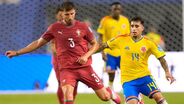 Rúben Dias no Colômbia-Portugal