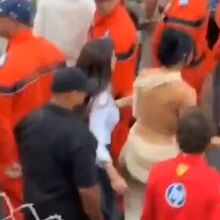 <![CDATA[ O insólito momento em que Kim Kardashian roubou a 