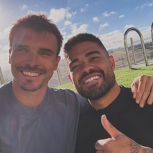 <![CDATA[ Reencontro especial: Palhinha recebeu a 