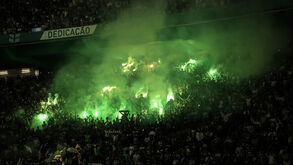 As claques do Sporting no Estádio José Alvalade