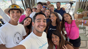 Portugueses a postos em dia de sorteio no Sand Series de Portimão