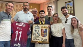 Manuel Pozo homenageado em Casariche, Sevilha