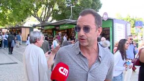 Frederico Varandas em declarações à CMTV na Feira do Livro, em Lisboa