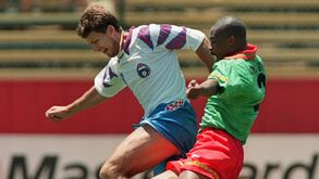 Oleg Salenko apontou cinco golos contra os Camarões