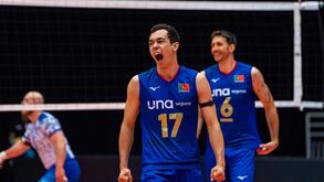 
Portugal bate a Islândia na Liga Europeia de voleibol