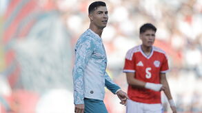 Golo anulado a Cristiano Ronaldo contra o Chile