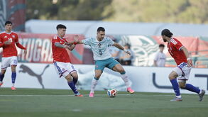Diogo Dalot no Portugal-Chile