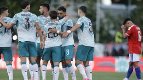 Portugal venceu no Jamor diante do Chile