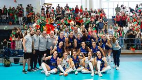 Seleção feminina vence a Macedónia na Liga Europeia de voleibol
