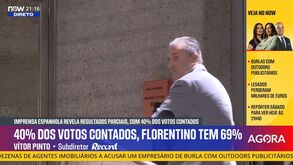 Peseiro a entrar no hotel e 'apanhado' pelas câmaras do NOW em Madrid