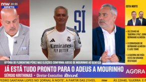Sérgio Krithinas: «Haverá um pacto de não agressão entre Mourinho e o Benfica nos próximos tempos»