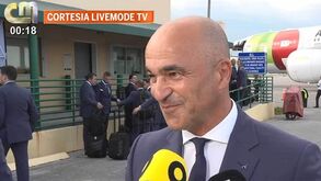 Roberto Martínez à chegada aos EUA
