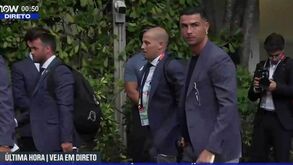As imagens da chegada da Seleção Nacional ao hotel em Palm Beach