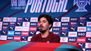 Vitinha em mais uma conferência de imprensa da Seleção Nacional