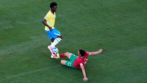 Brasil e Marrocos não foram além de um empate no jogo inaugural do Grupo C