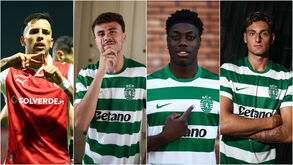 Reforços do Sporting com a mira afinada: Zalazar, Pedro Lima, Doumbia e Silas Andersen marcaram mais de 40 golos em 2025/26