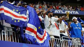 Para mais tarde recordar: as imagens da festa de Cabo Verde após o empate com Espanha
