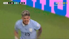 Maxi Araújo marcou diante da Arábia Saudita