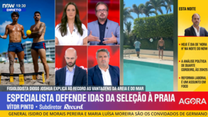 Vítor Pinto e os 'Beach Boys' da Seleção: «Boas vibrações da praia, mas não queremos ver em campo nenhum grão de areia»
