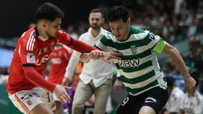 Momento do Sporting-Benfica