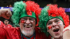 Muitos portugueses estão nos Estados Unidos para apoiar a Seleção