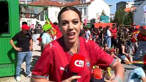 Muita animação na Fan Zone Betano: «Portugal vai ganhar»